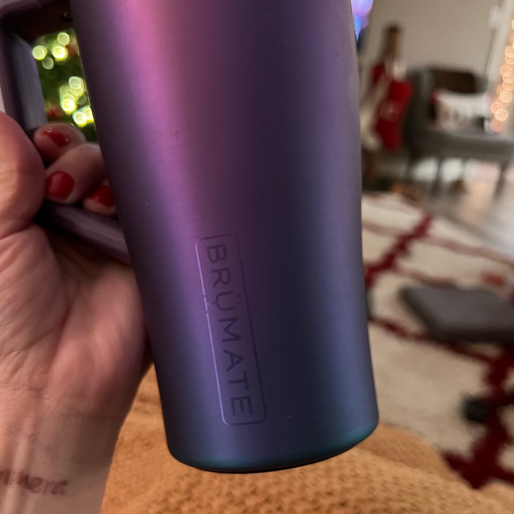 BrüMate Purple and Blue Tumbler